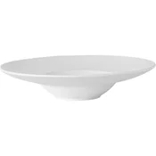 MAXWELL & WILLIAMS globok krožnik Caviar Bianco, porcelan, bela, 28 cm