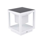 LED solarno svetlo sa senzorom LED/2W/5,5V 3000K IP65 2600 mAh bela
