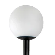 FARO BARCELONA LED-svetilka za podnožje Cuca, črna, nerjaveče jeklo, IP65, višina 50 cm - Sodobni - črn, opal
