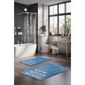 Lessentiel Maison Set prostirki za kupatilo CT-5416, 2 Komada, Plava