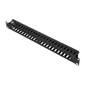 Extralink CABLE MANAGER WITH METAL COVER Ploča za rukovanje kabelima