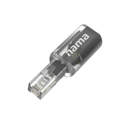HAMA Adapter proti zvijanju, prozoren/črn