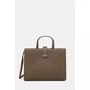 Tommy Hilfiger Ročna torba Th Heritage Satchel AW0AW18287 Rjava