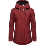 Ragwear Funkcionalna jakna Monadde češnjevo rdeča/črna/bela