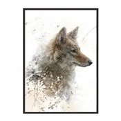 shumee PLAKAT ZA SLIKE V OKVIRJU 43x33 cm Wilk P704
