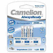 Camelion Camelion AlwaysReady Mignon (AA)-Akumulator NiMH 2500 mAh 1.2 V 2 KOS