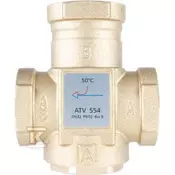 slomart Temperaturni regulacijski ventil ATV 554, DN32, Rp1 1/4 palca, kvs 9, 50°C