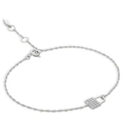 Fossil Zapestnica JFS00625040 Srebrna