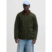 JACK & JONES Prehodna jakna JORNORREBRO temno zelena/burgund