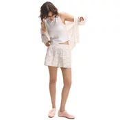 Cropp - Šorts s printom preko cele površine - white