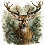 Norimpex - Puzzle Diamantova slika: Jelen 30x40cm - 1 - 39 kosov