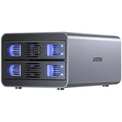 Raid UNITEK RAID Kućište za 2x SATA 2.5/3.5 pogone (40TB, USB 3.2 Gen 1, 5Gbps)