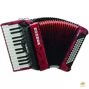 HOHNER harmonika BRAVO II 60 RED