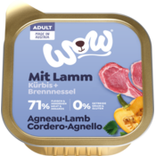 Mokra pasja hrana ADULT z jagnjetino, bučo + koprivo - 150 g