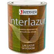 INTERLAZUR Lak sa lazur voskom 750ml