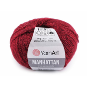 Manhattan Pletena preja 50 g - (913) rdeča