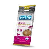 Farmina Vetlife | Cat Creamy Treat Struvite piščanec & tuna 4x15g