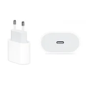 Apple napajni adapter s Type-C utikom (20 W, PD brzo punjenje, nasljednik modela MU7V2ZM/A) bijeli MHJE3ZM/A