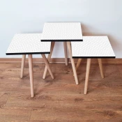 Hanah Home Set klub stocica 3Shp155, 3 komada, Antracit