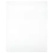 Plahta s gumicom od žerseja bijela 140x200 cm pamucna