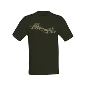 Kratka majica WZ Wild life Divjad - zelena