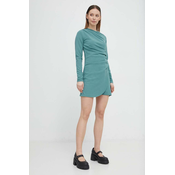 Obleka Abercrombie & Fitch zelena barva