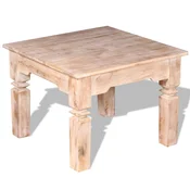 Stolic za kavu od bagremovog drva 60 x 60 x 45 cm