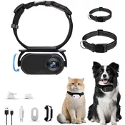 INF Mini akcijska kamera, kamera za telo motornega kolesa, kamera na čeladi 1080P Black, (22057722)