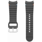 Original pašček za Galaxy Watch7 sport (s/m) Dark gray - Siv