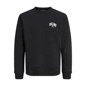 JACK & JONES Majica JJAERO zelena/črna/bela