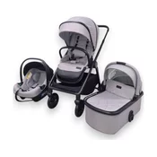 Bbo kolica za bebe 3u1 (d1) voyage - stone grey ( D1SGREY )