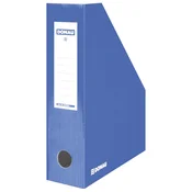Stojalo za dokumente vertikalno kartonsko lakirano donau 7649201-10fsc modro