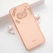 Maska za telefon Fresh Electroplated za Nothing Phone 2a, Ružicasta