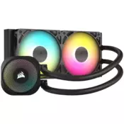 Kuler za CPU CORSAIR NAUTILUS 240 ARGB/240mm/vodeno hladenje/crna (CW-9060092-WW)