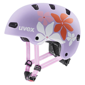 Uvex Kid 4 Style dječja kaciga, 51–55 cm, Flower Lilac Matt