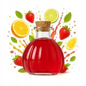 shumee Steklena steklenica VENICE 250 ml za vodo, sok, liker, olivno olje