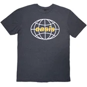 Oasis 1998 World Tour - USA/Canada (Back Print) Navy Blue L Majica