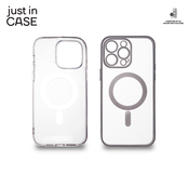 2u1 Extra case MAG MIX paket SREBRNI za iPhone 14 Pro Max