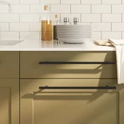 Rucke za ormaric 20 kom crne 320 mm od nehrdajuceg celika
