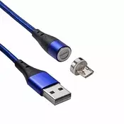 AKYGA USB Micro USB transformator Plava 1m AK-USB-47