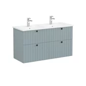 ROOTG120GINTS VitrA Root Groove 120 x 47 cm dvojni umivalnik z omarico