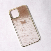 Ovitek Shiny Dusty Rose type 7 za Apple iPhone 12 Pro Max, Teracell, rjava