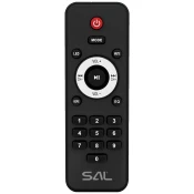 SAL Bežicni zvucnik PAR2100BT, Bluetooth, FM radio, Karaoke, 80W, Crni