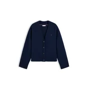 TOMMY HILFIGER Pletena jopa mornarska