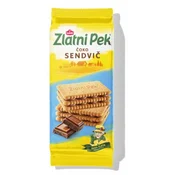 KEKS SENDVIC SA COKOLADOM ZLATNI PEK 144G