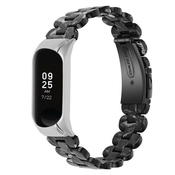 Pas za uro Xiaomi Mi Band 7 Resin Band iz smole - črn