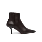 Škornji Max Mara Mxalightbootie 2624796032600 Temno rjava