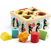 Drvena igračka za sortiranje Djeco - Geo Junzo