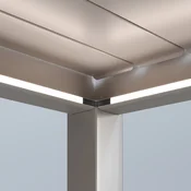 LED ambientna osvetlitev Samostoječa, 3.6 x 7.2, Ivory krem