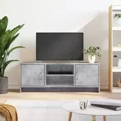 TV ormaric boja betona 102x30x37,5 cm od konstruiranog drva